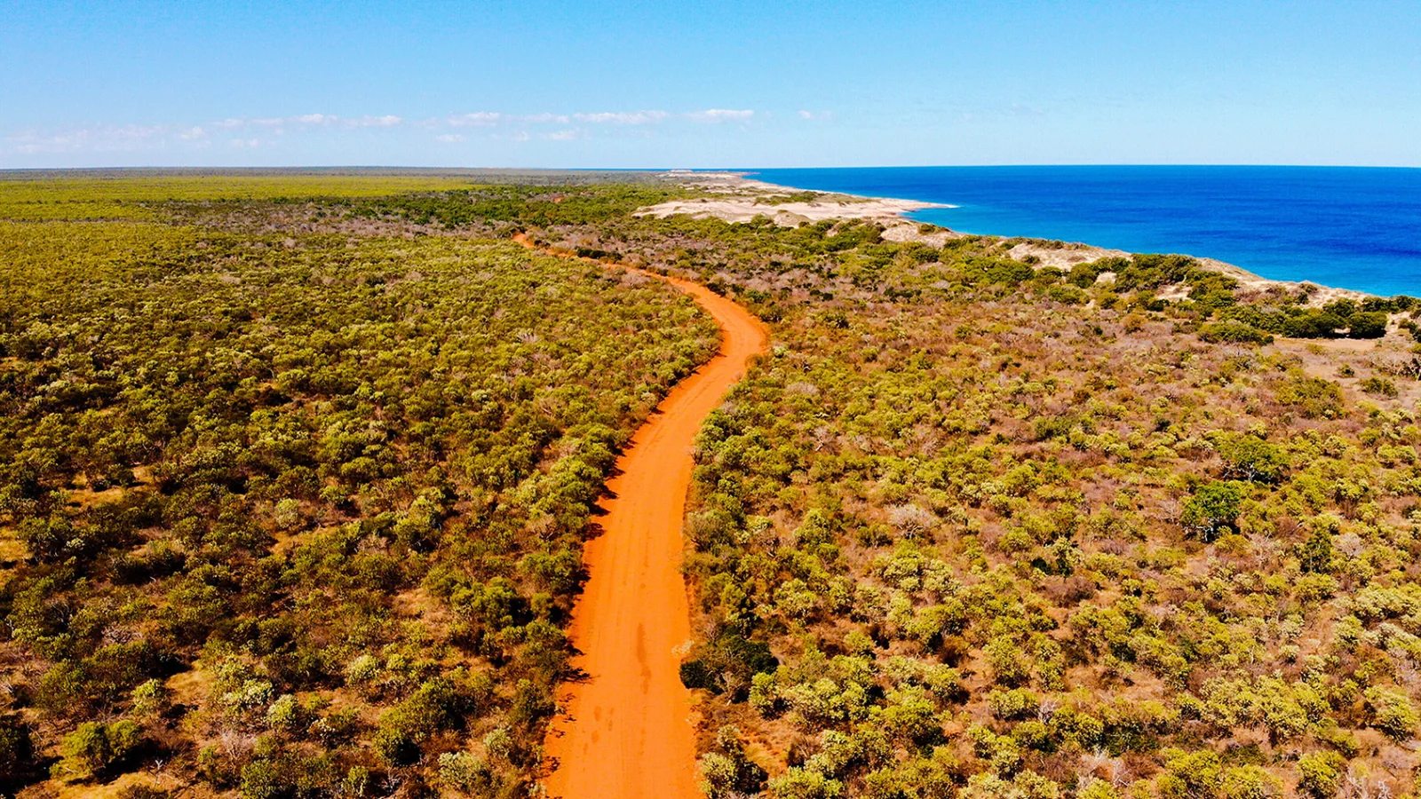 Australien-West Australia-Kimberley Region-James Price Point-outback-dirt roads