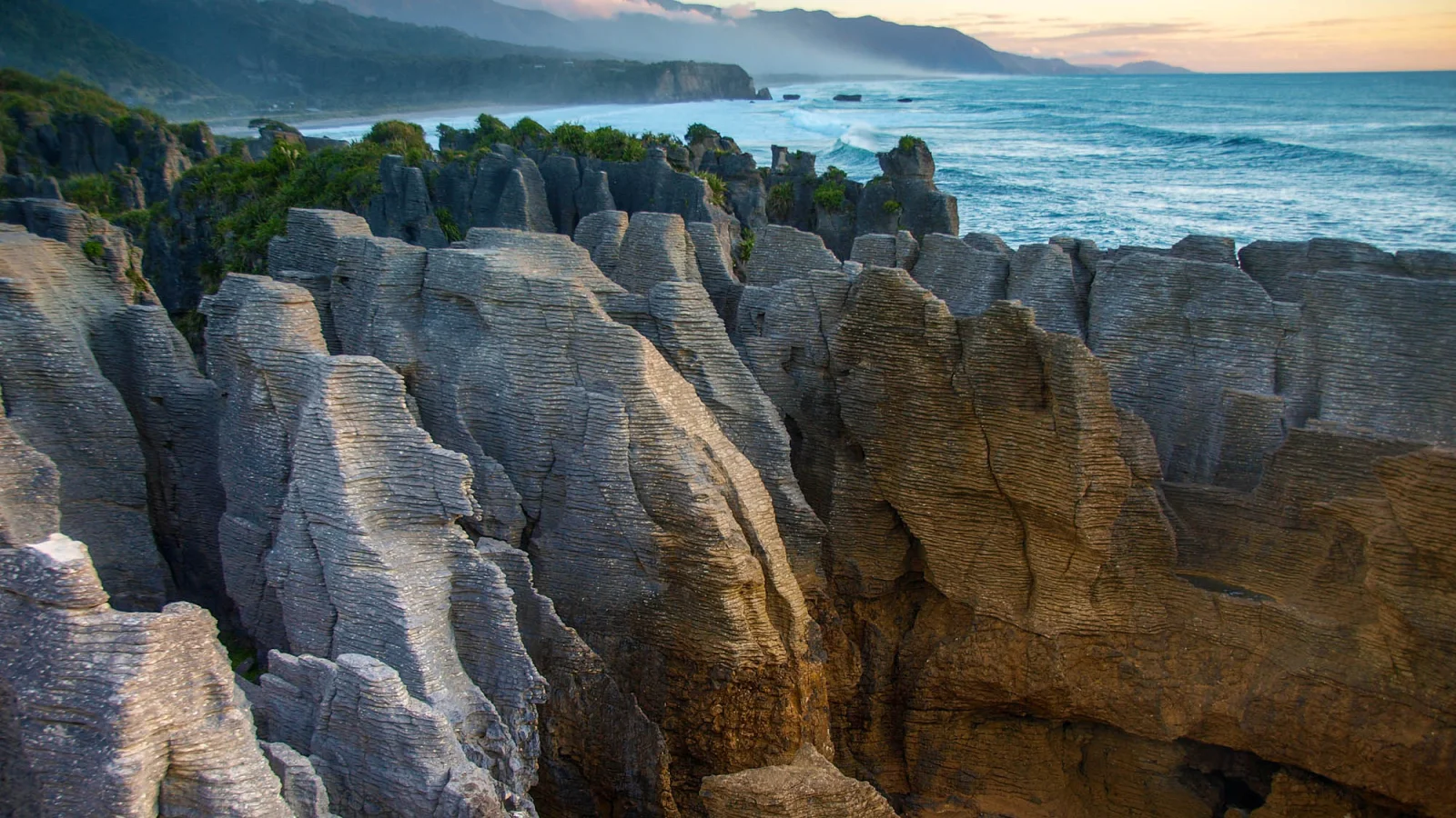 Neuseeland - Pancake Rocks - Punakaiki - West Coast - South Island