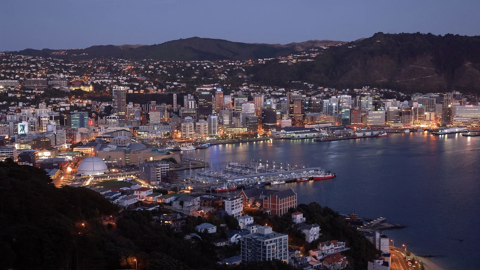 Neuseeland - Nordinsel - Kopfbild Wellington