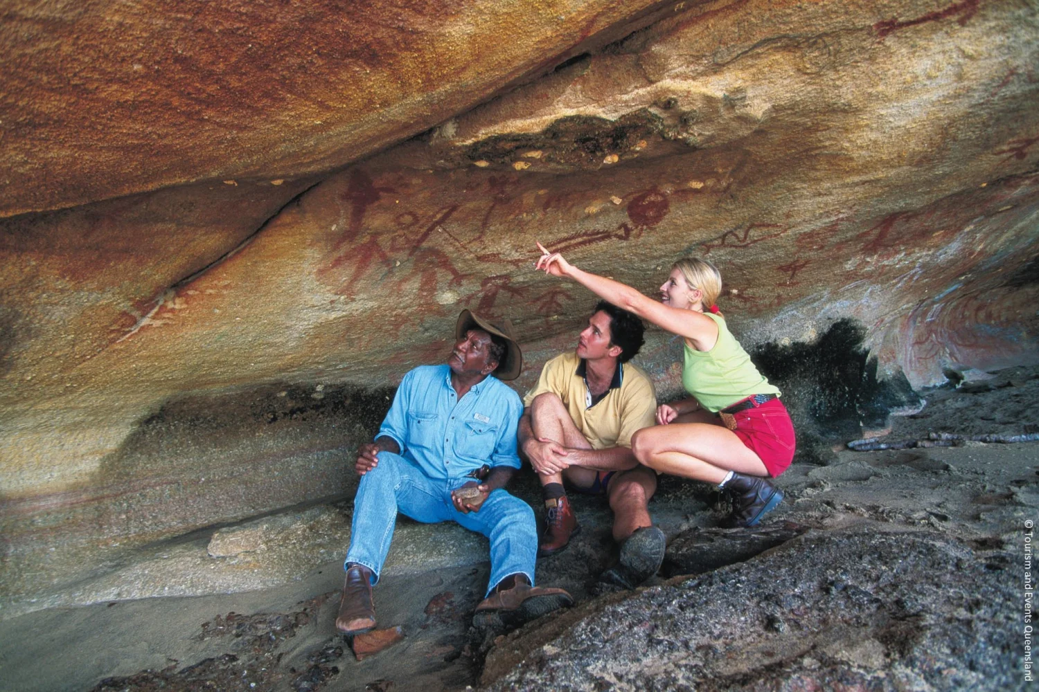 Cape York - Aboriginal Cave Paintings - Tropical North Queensland