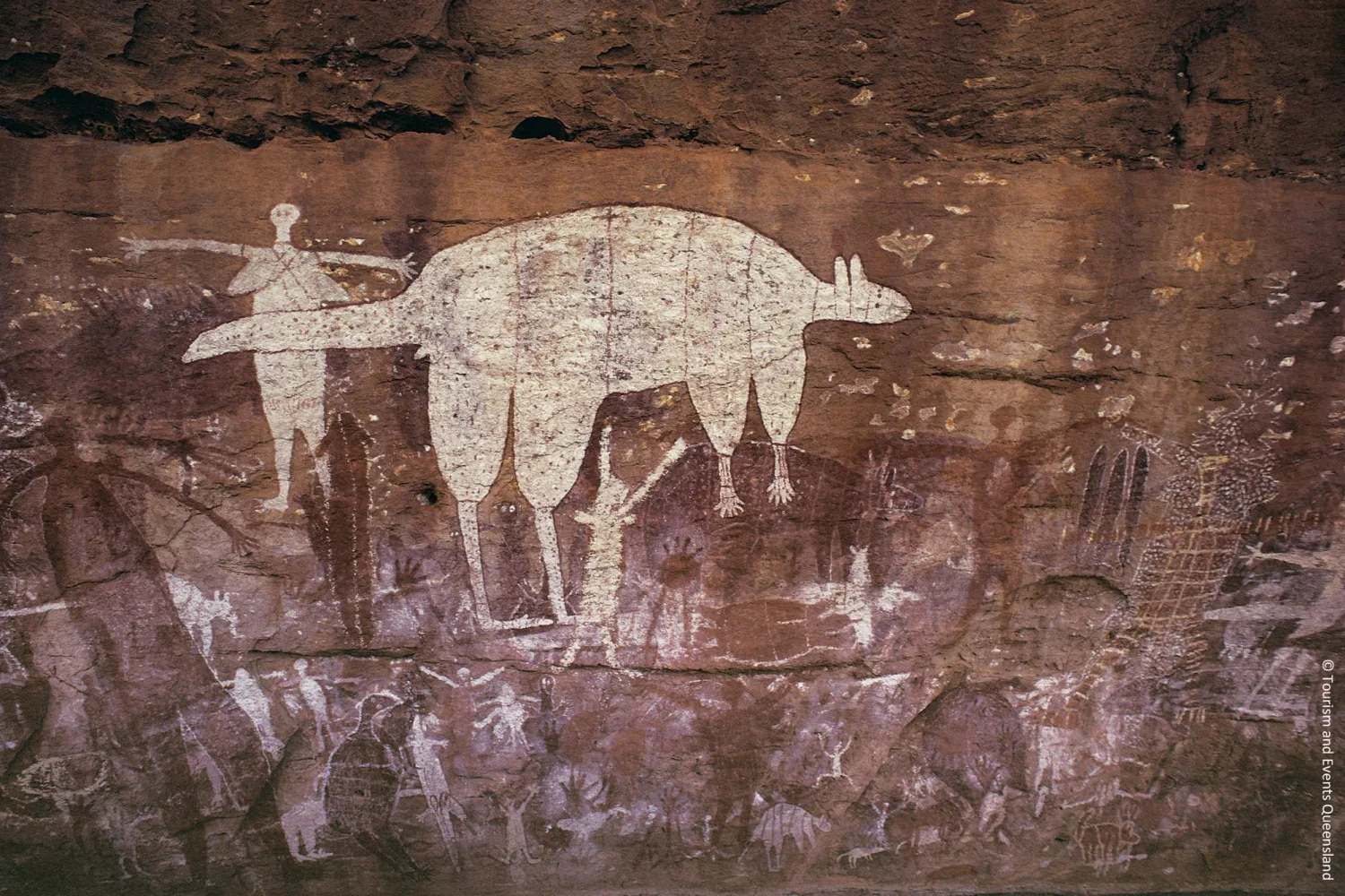 Cape York - Aboriginal Rock Art - Split Rock - Tropical North Queensland