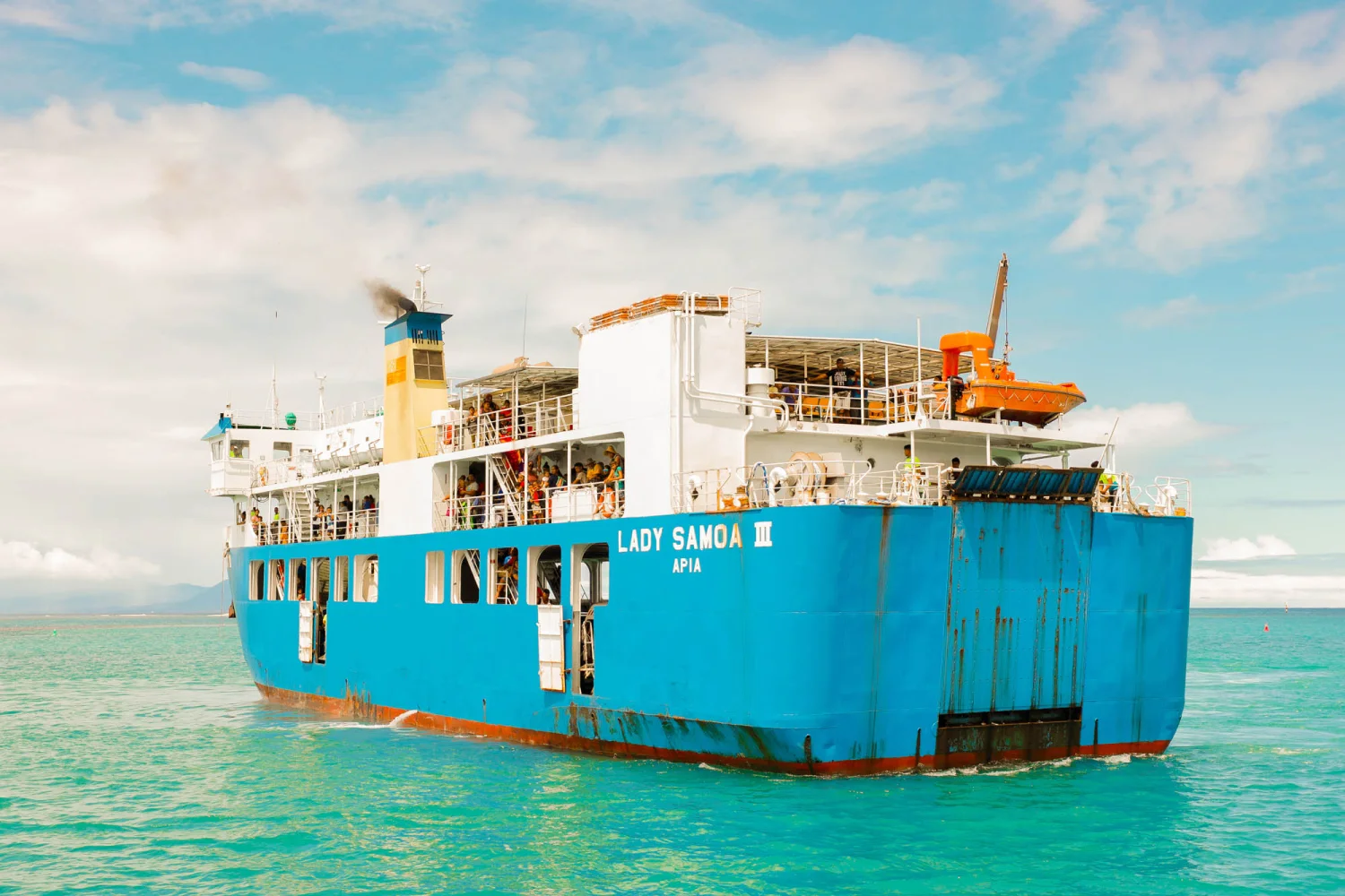 Samoa - Südsee - Ferry - Upolu to Savai'i