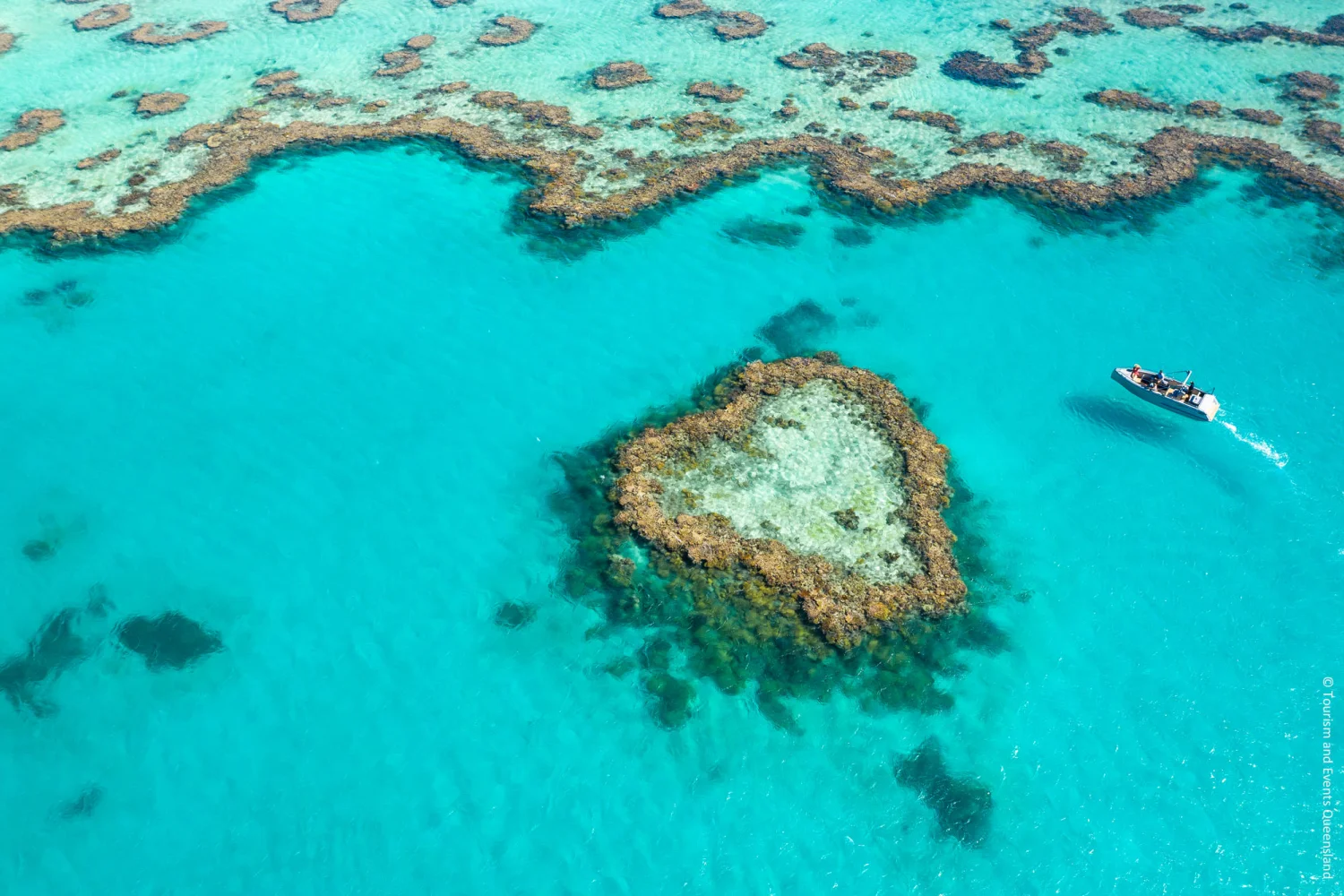 Heart Reef - Whitsundays - Queensland