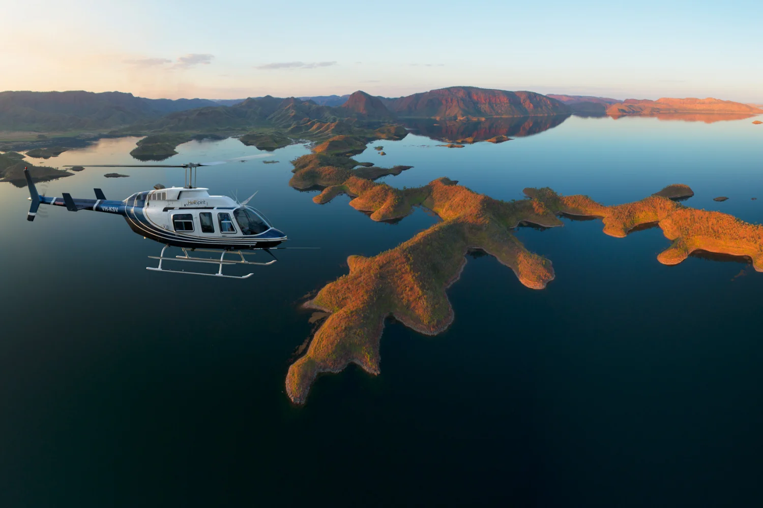 Kimberley Helikopter Safari - Lake Argyle