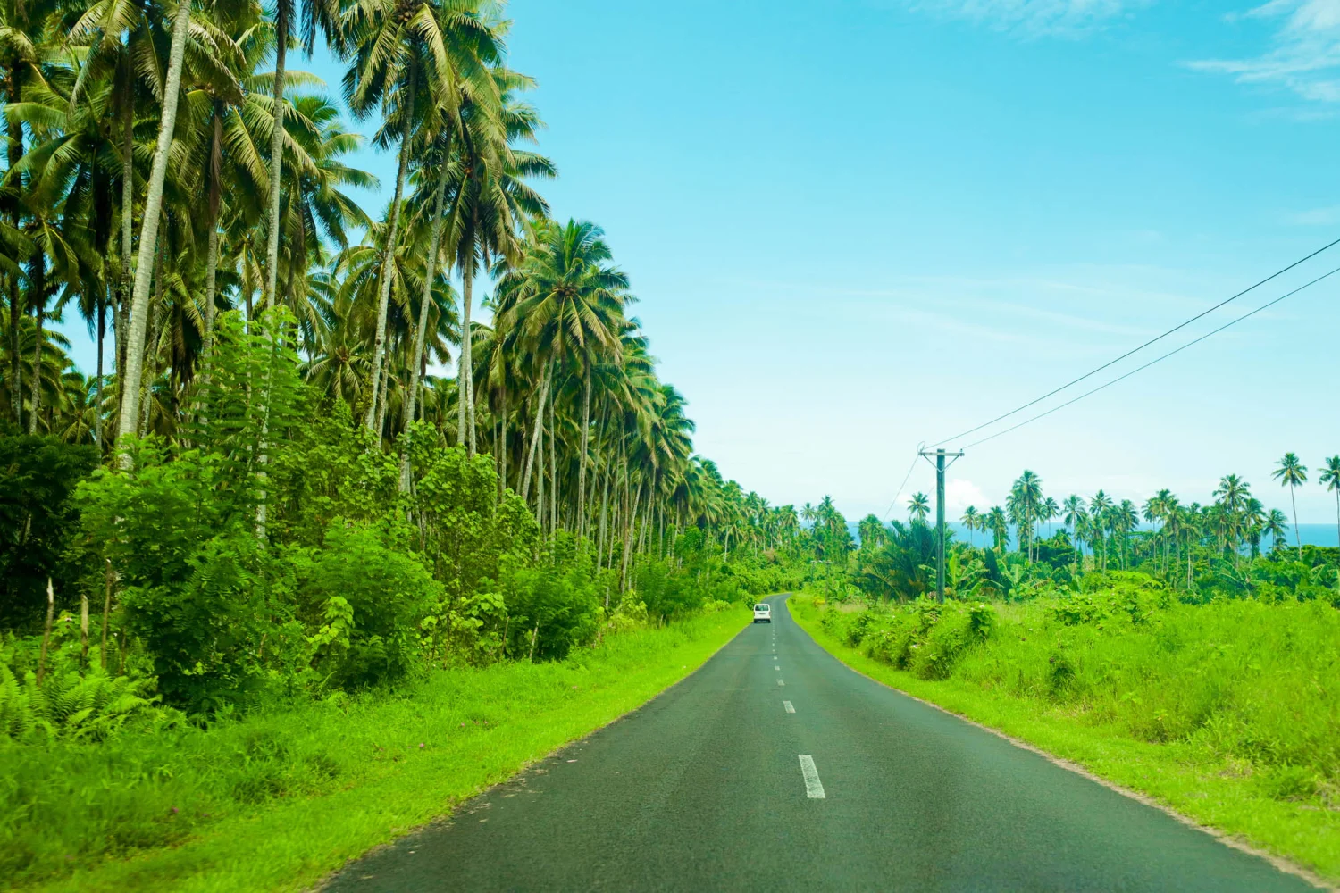 Samoa - Südsee - Le Mafa Pass Road - Upolu