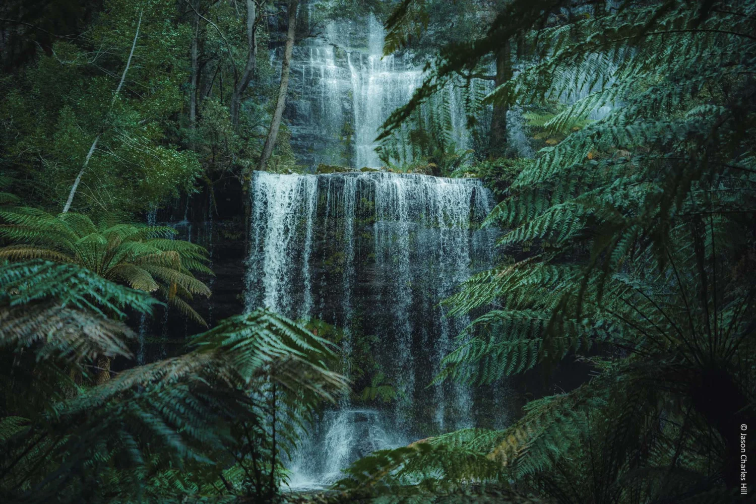 Russell Falls-Mt. Field Nationalpark-Tasmania