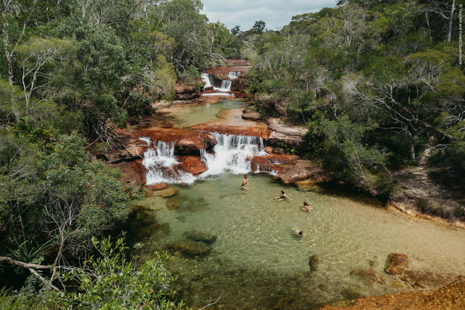 Cape York - Twin Falls at Jardine River NP - Tropical North Queensland