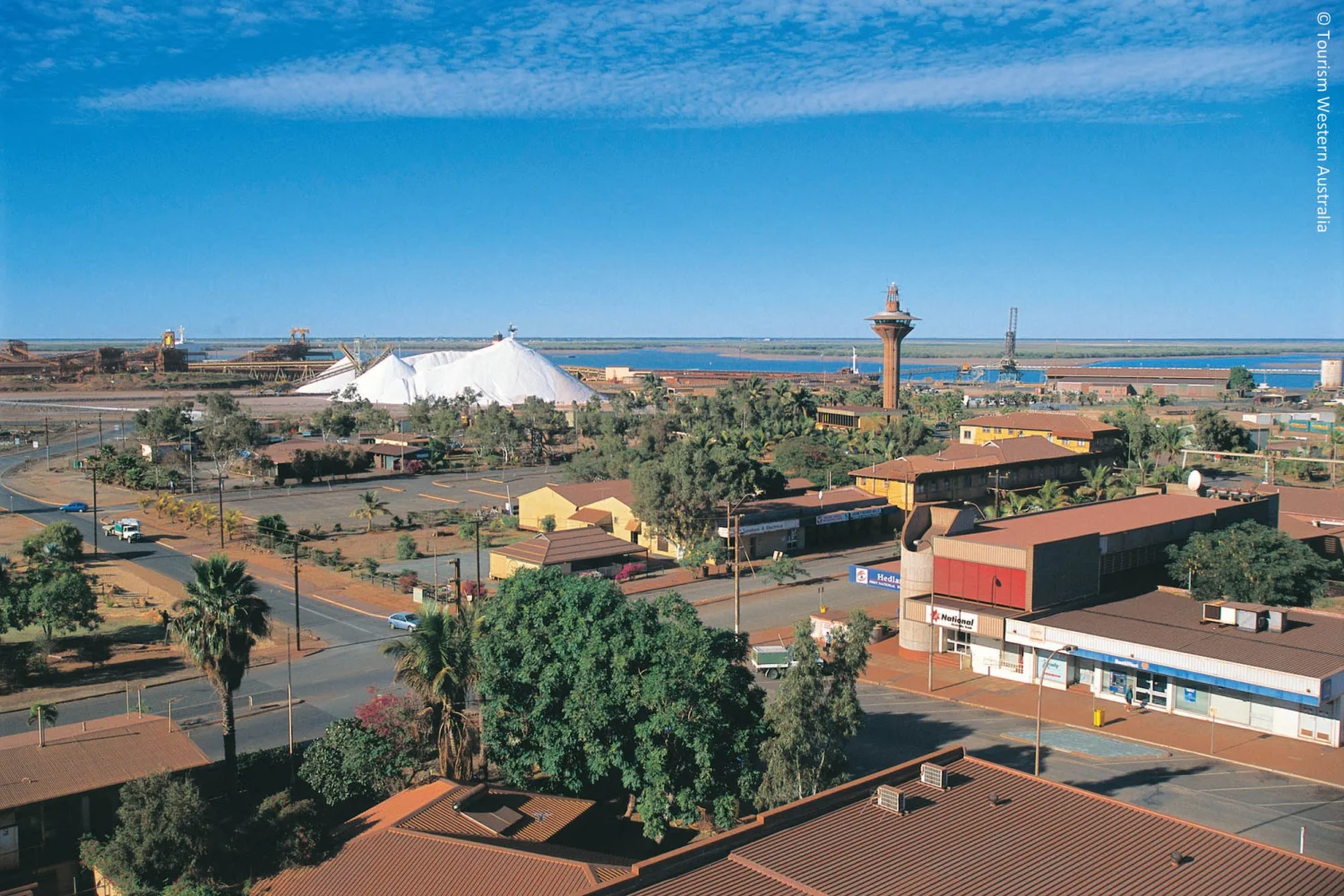 View from Town Observation Point - Port Hedland
