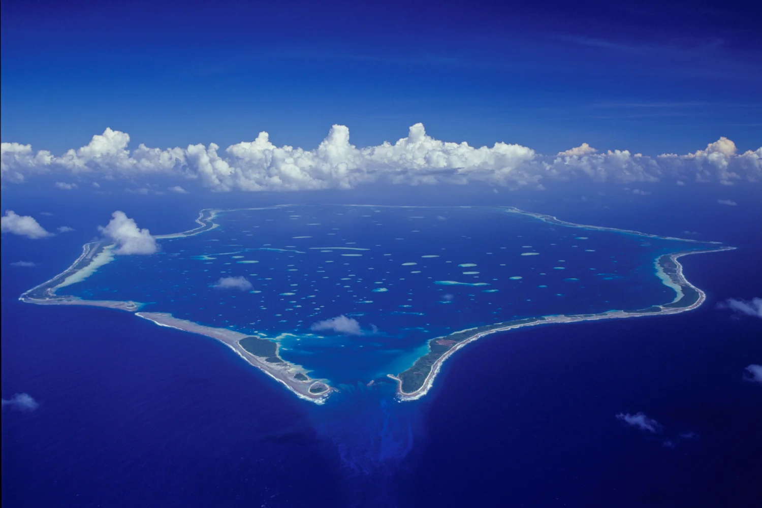 Cook Islands - Tongareva - Northern Atolls - Aerial View