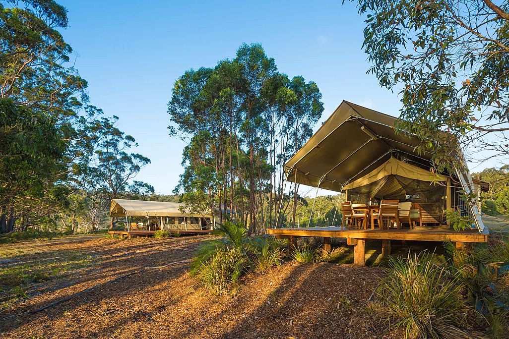 Luxus-Camping in Australien