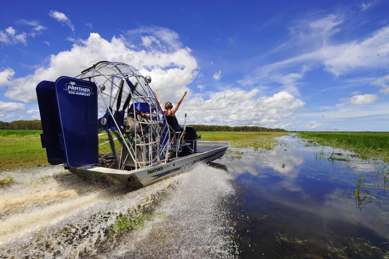 Northern Territory - Mary River Wetlands - Airboating