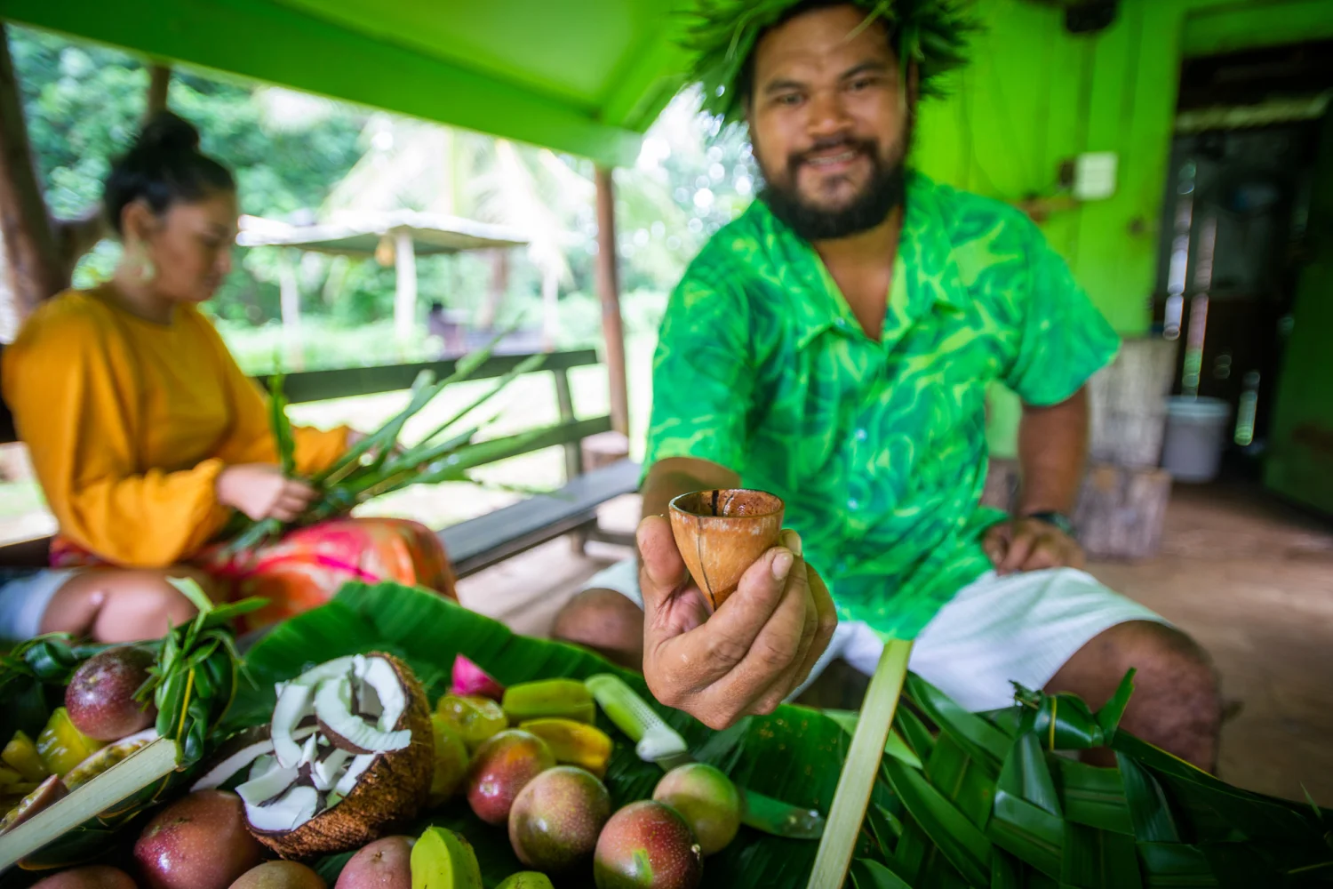 Atiu - Southern Group Adventure Package - Village people