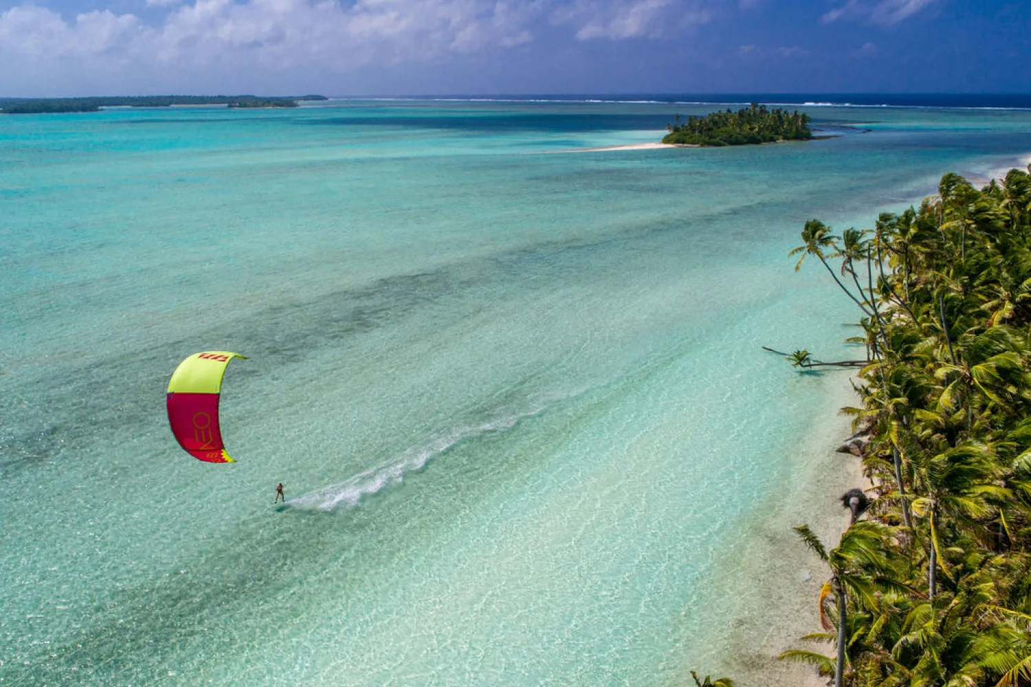 Cocos Keeling Islands - Kitesurfing