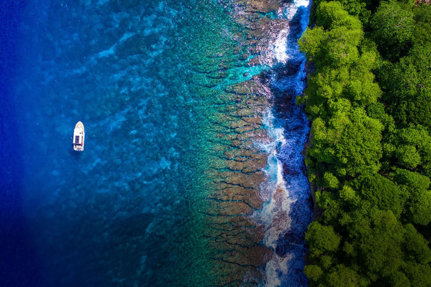 Christmas Island Land-Ocean