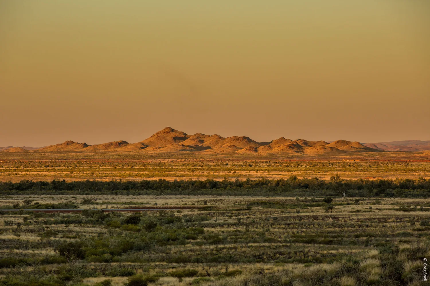 Outback Sunset near Port Hedland