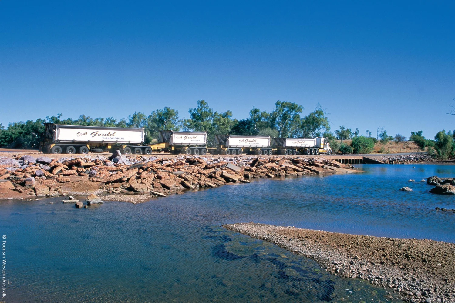 Road train near Port Hedland