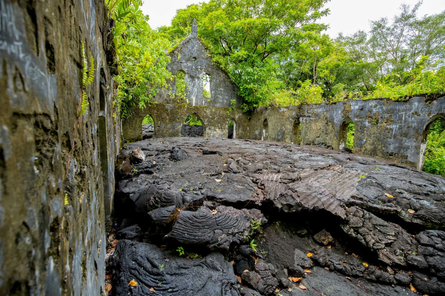 Samoa - Südsee - Sala'aula Lava Fields - Church - Savai'i