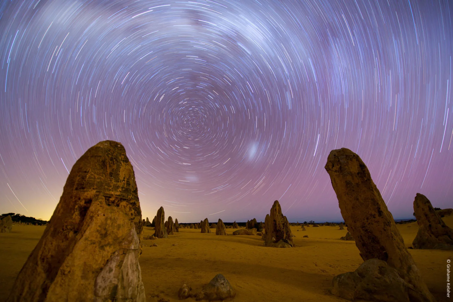 Stars and Milky Way - The Pinnacles - Nambung Nationalpark