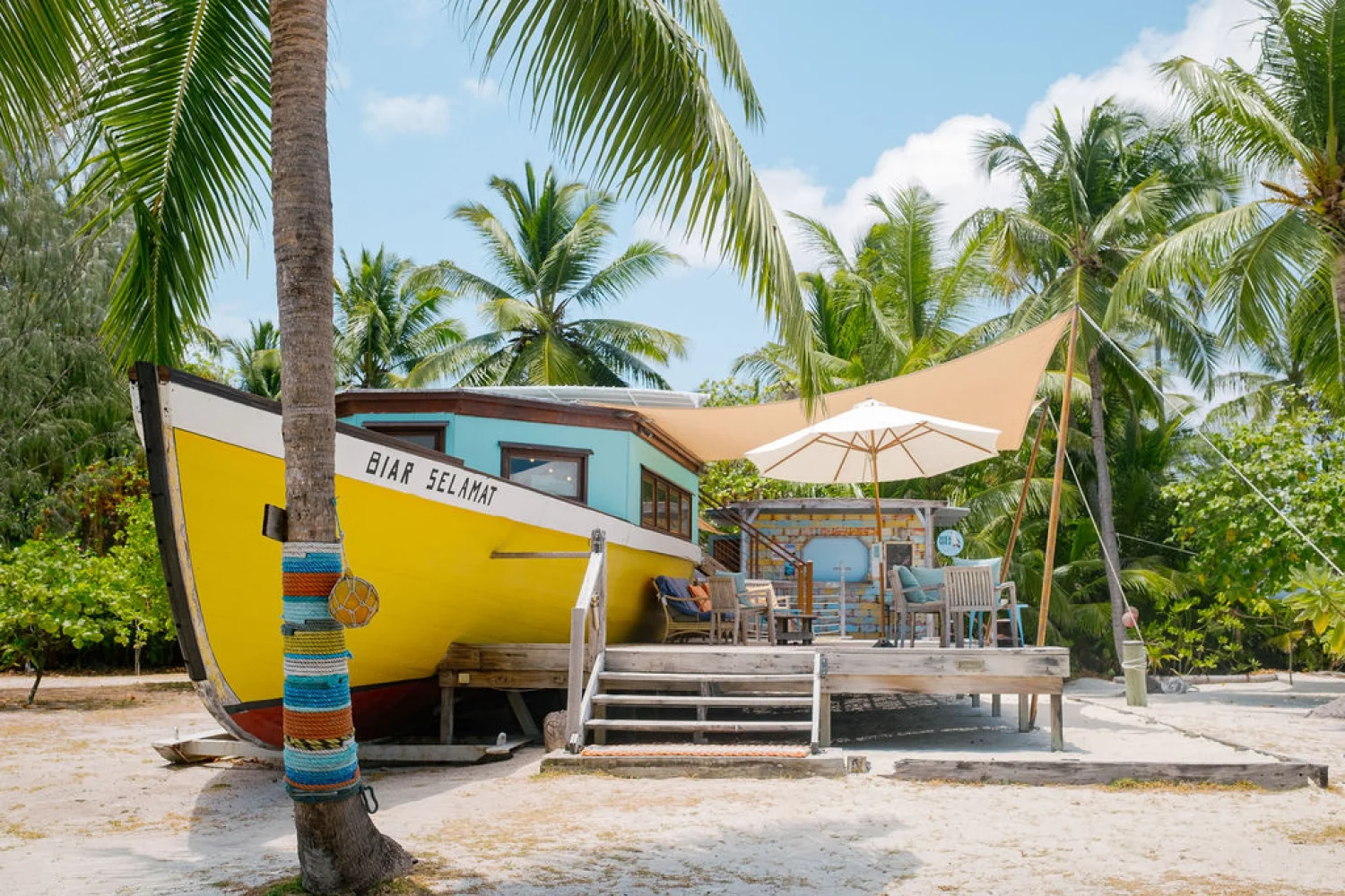 Cocos Keeling Islands - Big Barge Art Gallery