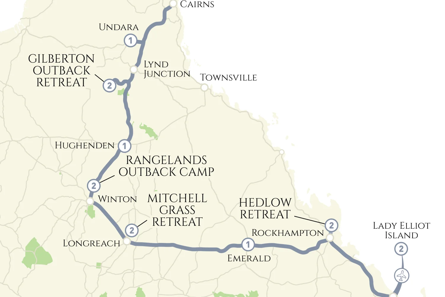 Queensland Outback to Reef